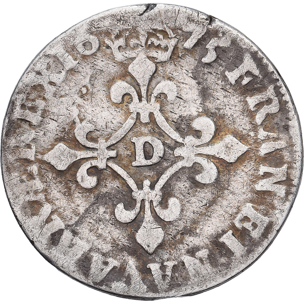 França, Louis XIV, 4 Sols, 4 Sols dits « des Traitants », 1675, Vimy