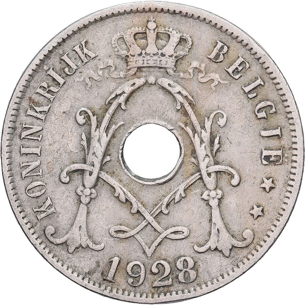 Belgique, Albert I, 25 Centimes, 1928, Bruxelles, Cupro-nickel, TTB, KM:69