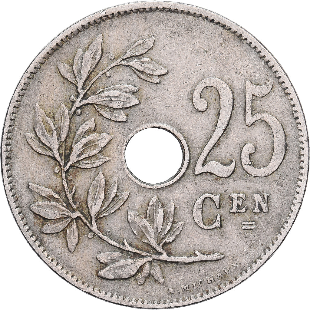 Belgique, Albert I, 25 Centimes, 1928, Bruxelles, Cupro-nickel, TTB, KM:69