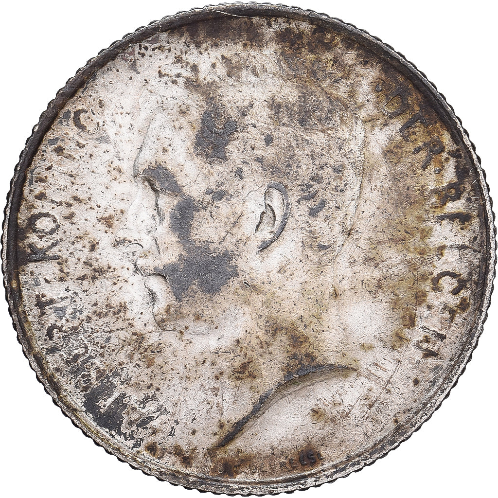 Belgium, Albert I, Franc, 1913, Brussels, Silver, VF(30-35), KM:73.1