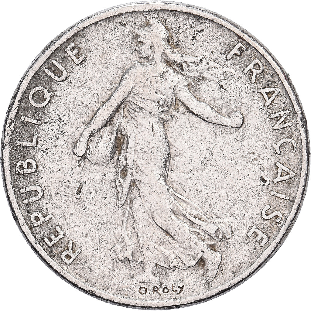 France, 1/2 Franc, Semeuse, 1978, Paris, Nickel, VF(30-35), Gadoury:429