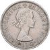 Gran Bretaña, Elizabeth II, Florin, Two Shillings, 1960, Cobre - níquel, MBC