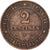 France, 2 Centimes, Cérès, 1877, Paris, Bronze, TB+, Gadoury:105, KM:827.1