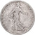 Francia, 50 Centimes, Semeuse, 1910, Paris, Argento, MB+, Gadoury:420, KM:854