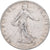 Francia, 50 Centimes, Semeuse, 1916, Paris, Argento, BB, Gadoury:420, KM:845.1