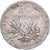 Francia, 50 Centimes, Semeuse, 1907, Paris, Argento, MB+, Gadoury:420, KM:854