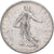 France, Franc, Semeuse, 1919, Paris, Silver, EF(40-45), Gadoury:467, KM:844.1