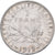 Frankrijk, Franc, Semeuse, 1919, Paris, Zilver, ZF, Gadoury:467, KM:844.1