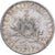 France, Franc, Semeuse, 1917, Paris, Silver, EF(40-45), Gadoury:467, KM:844.1