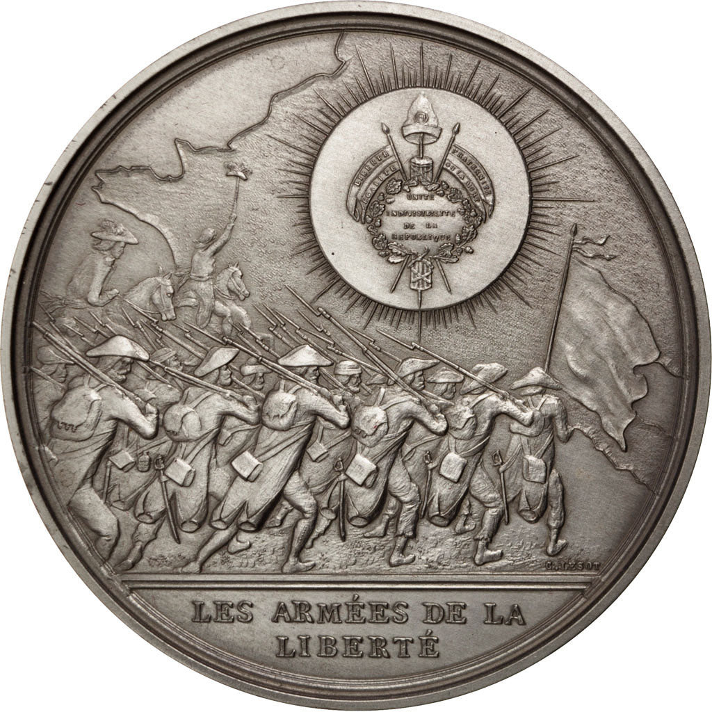 Frankreich, Medaille, French Fifth Republic, 1988, Bronze, Lesot, VZ+