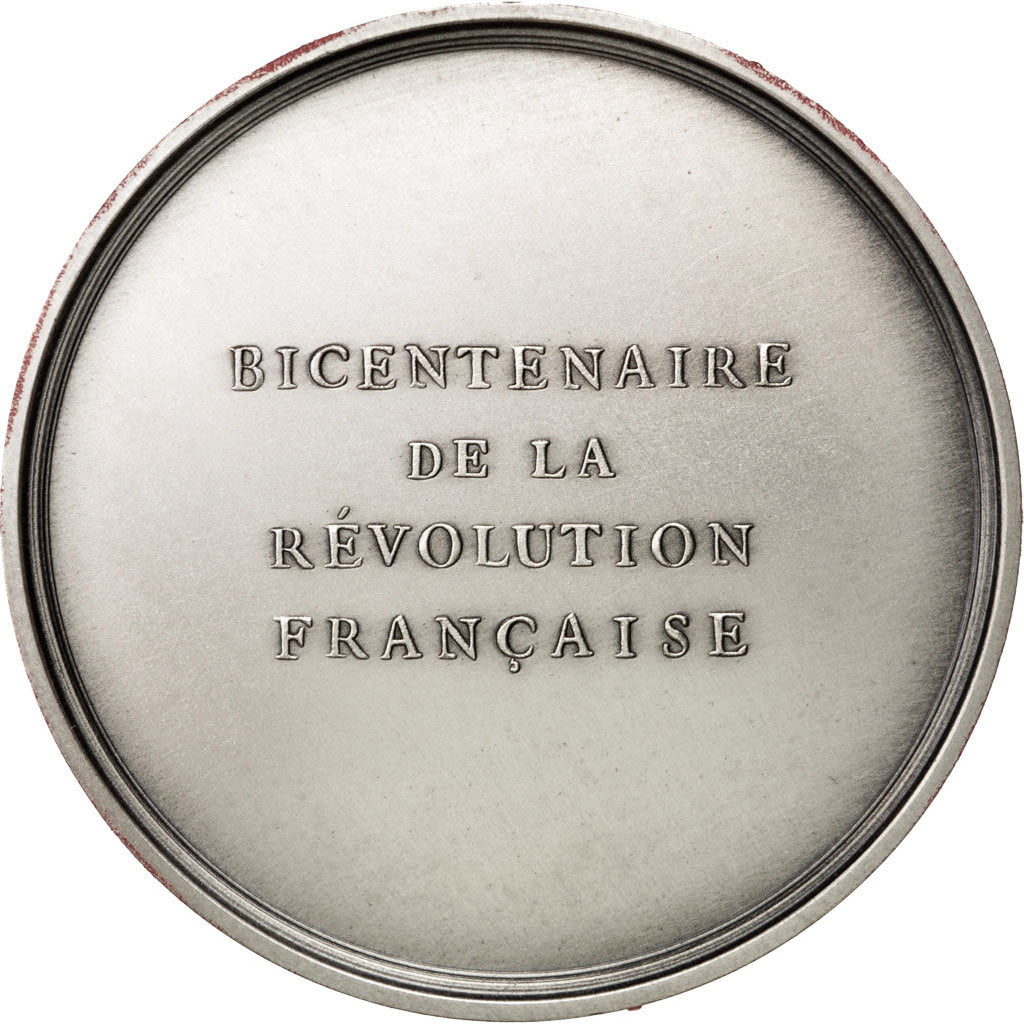 Frankreich, Medaille, French Fifth Republic, 1988, Bronze, Tschydin, VZ