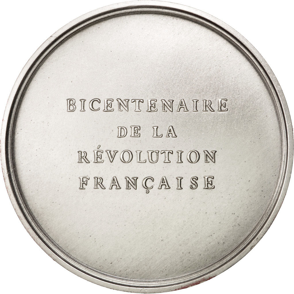 Frankreich, Medaille, French Fifth Republic, 1988, Bronze, Mauviel, VZ+
