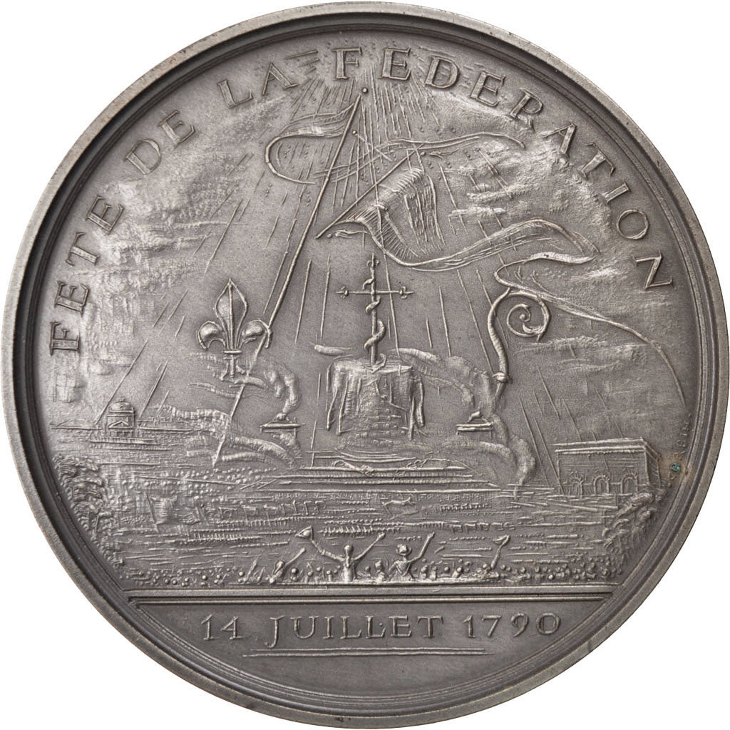 Frankreich, Medaille, French Fifth Republic, 1988, Bronze, Corbin, VZ+