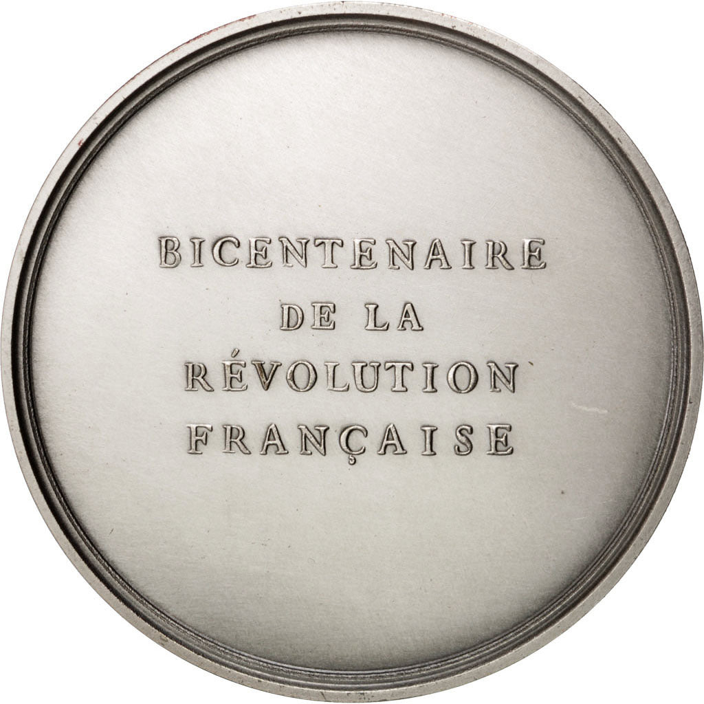 Frankreich, Medaille, French Fifth Republic, 1988, Bronze, Corbin, VZ+