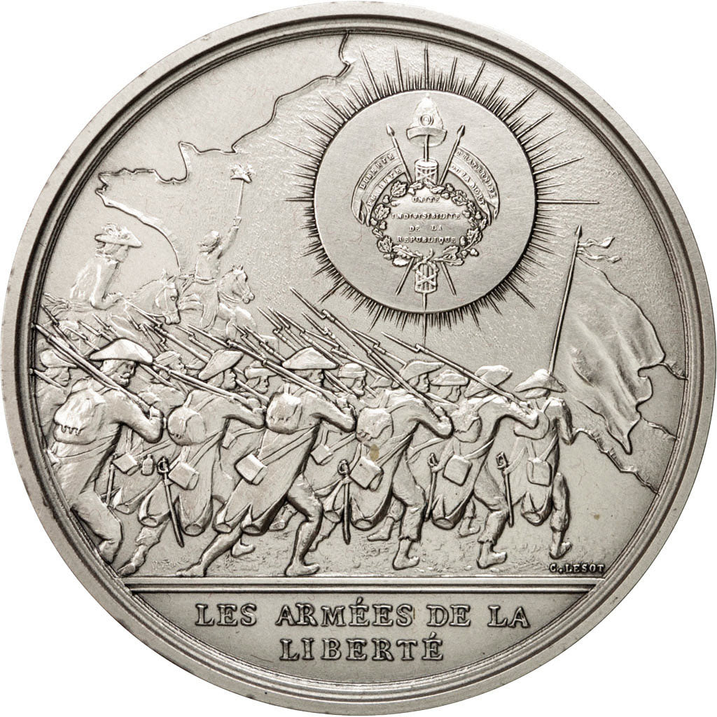 Frankreich, Medaille, French Fifth Republic, 1988, Bronze, Lesot, VZ+