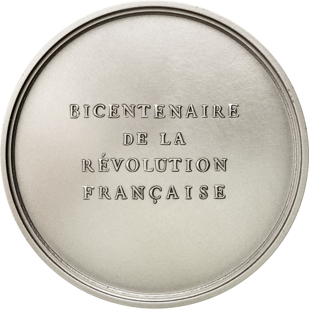 Frankreich, Medaille, French Fifth Republic, 1988, Bronze, Lesot, VZ+