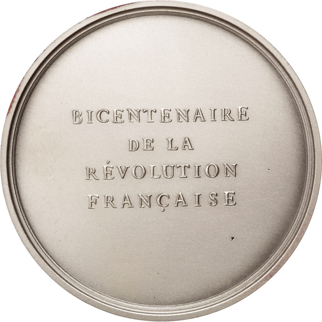 Francia, medalla, French Fifth Republic, 1988, Bronce, EBC+