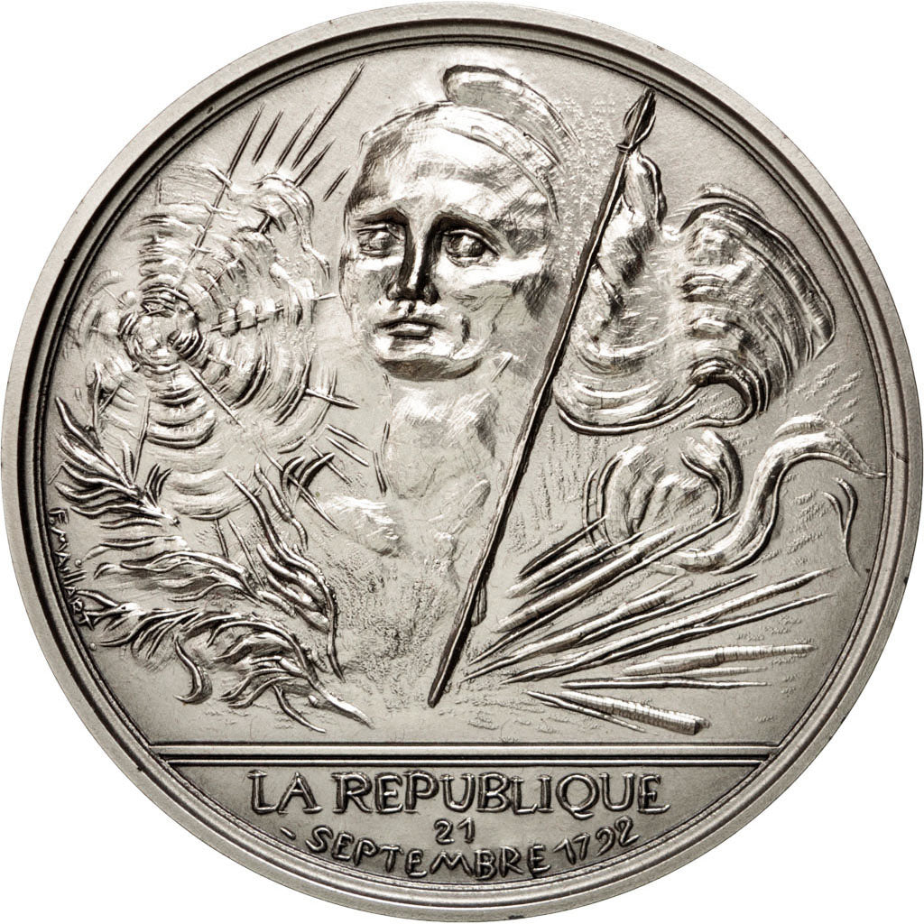 Frankreich, Medaille, French Fifth Republic, 1988, Bronze, Maillart, VZ+