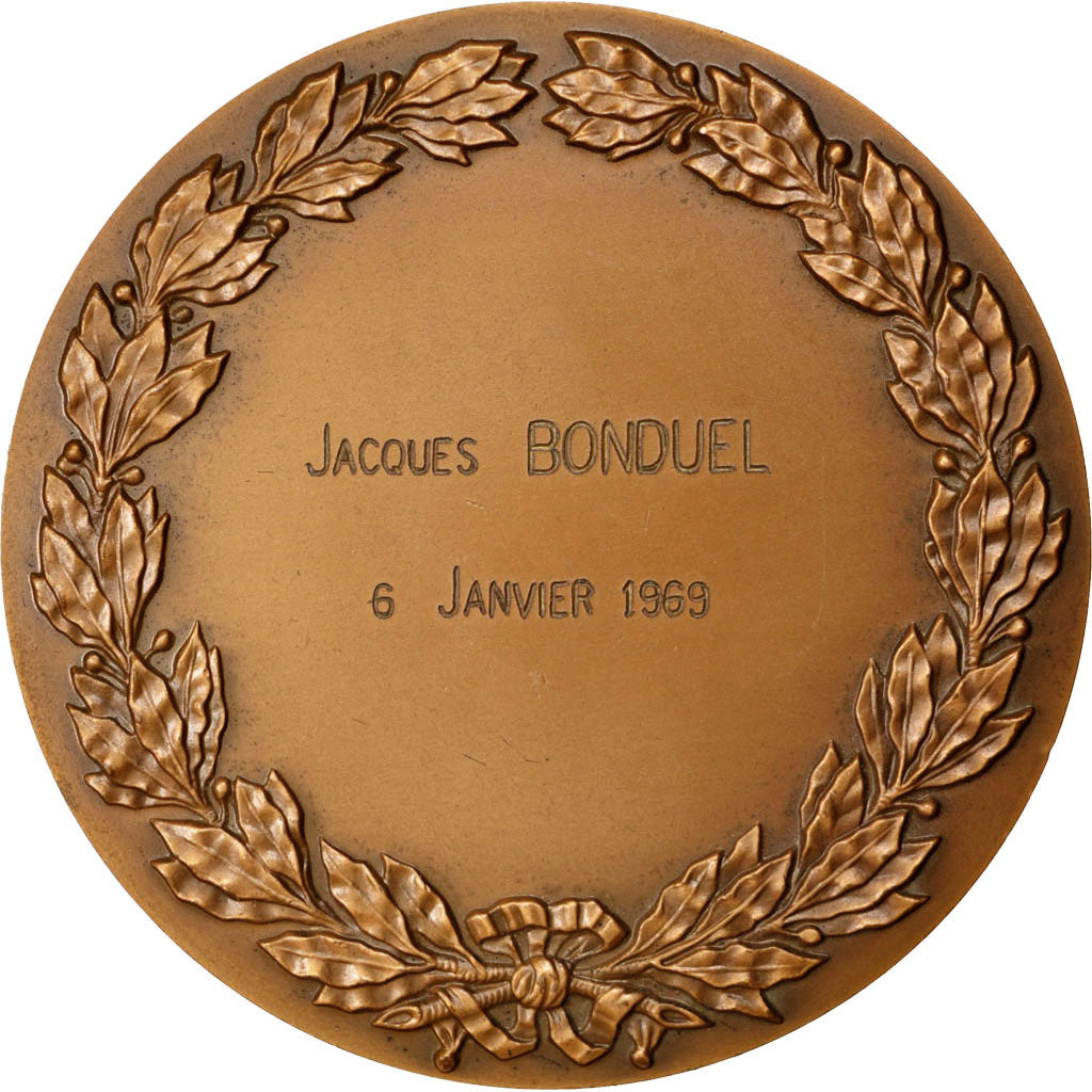 Frankreich, Medaille, French Fifth Republic, Bronze, Guiraud, SS+