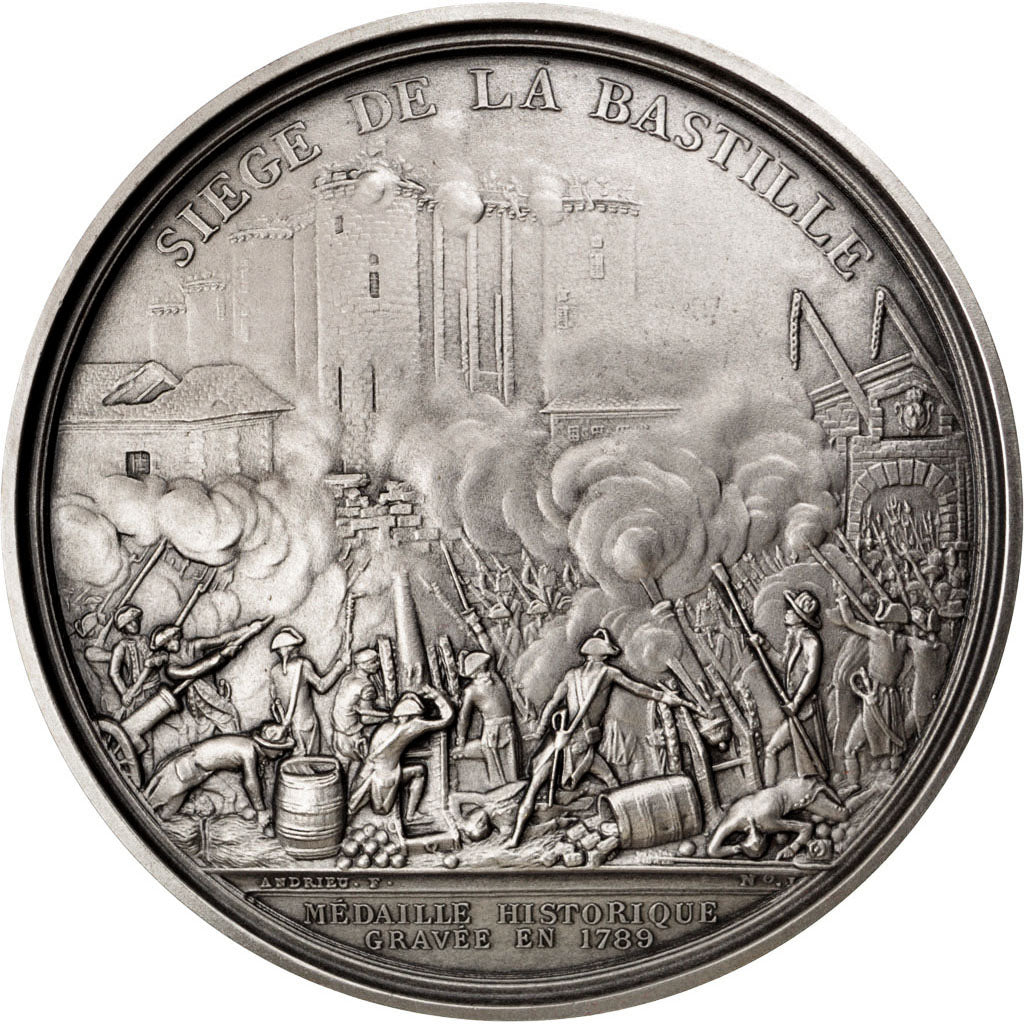 Frankrijk, Medaille, French Fifth Republic, 1988, Bronzen, Andrieu, PR+