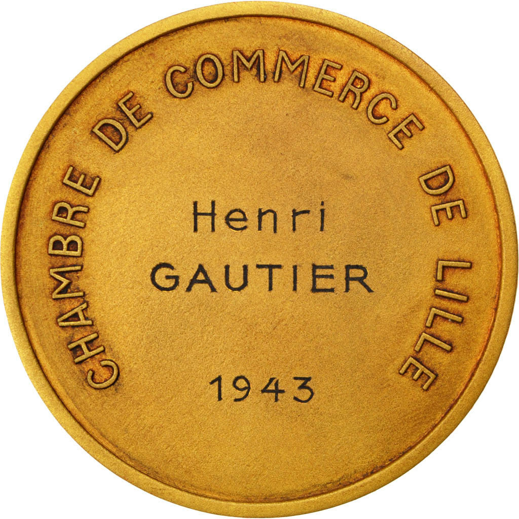 Frankreich, Medaille, French State, 1943, Bronze, VZ+