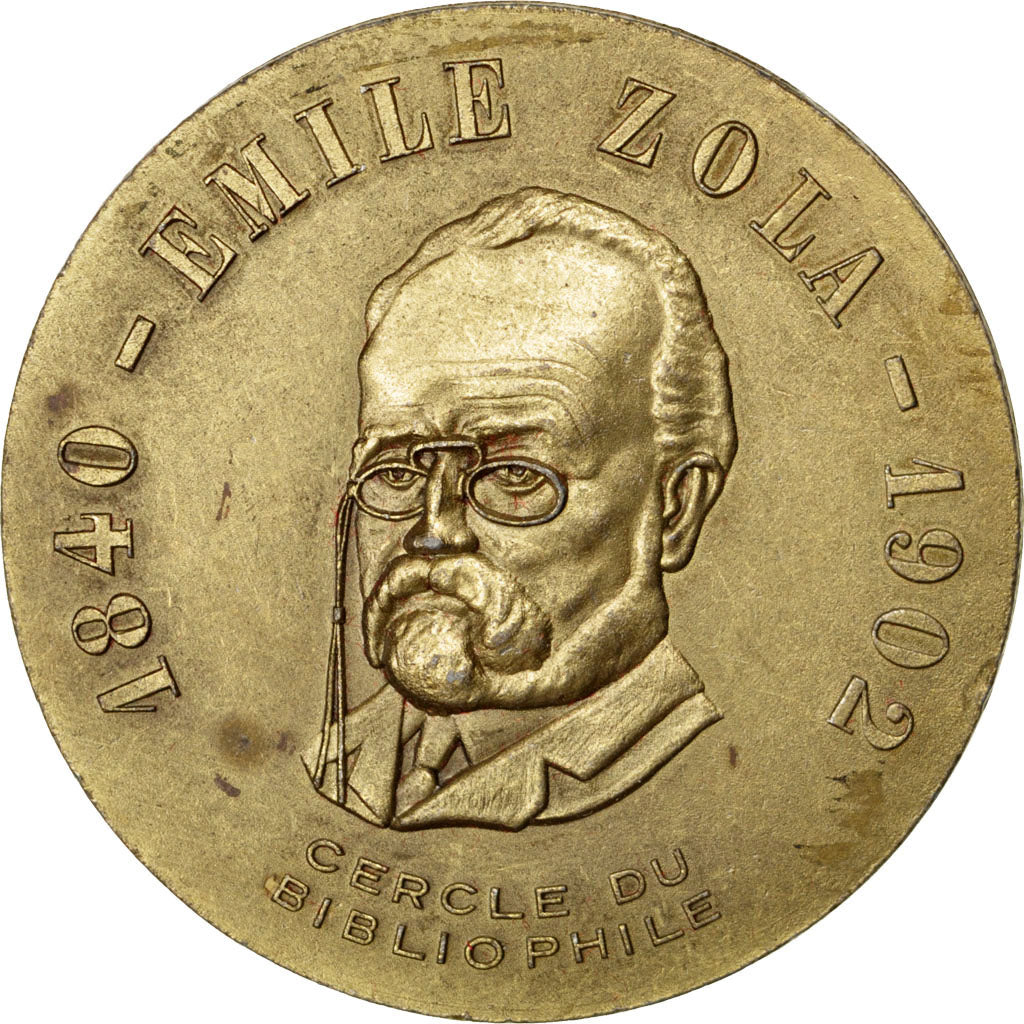 Francja, medal, Piąta Republika Francuska, Miedź, AU(50-53)
