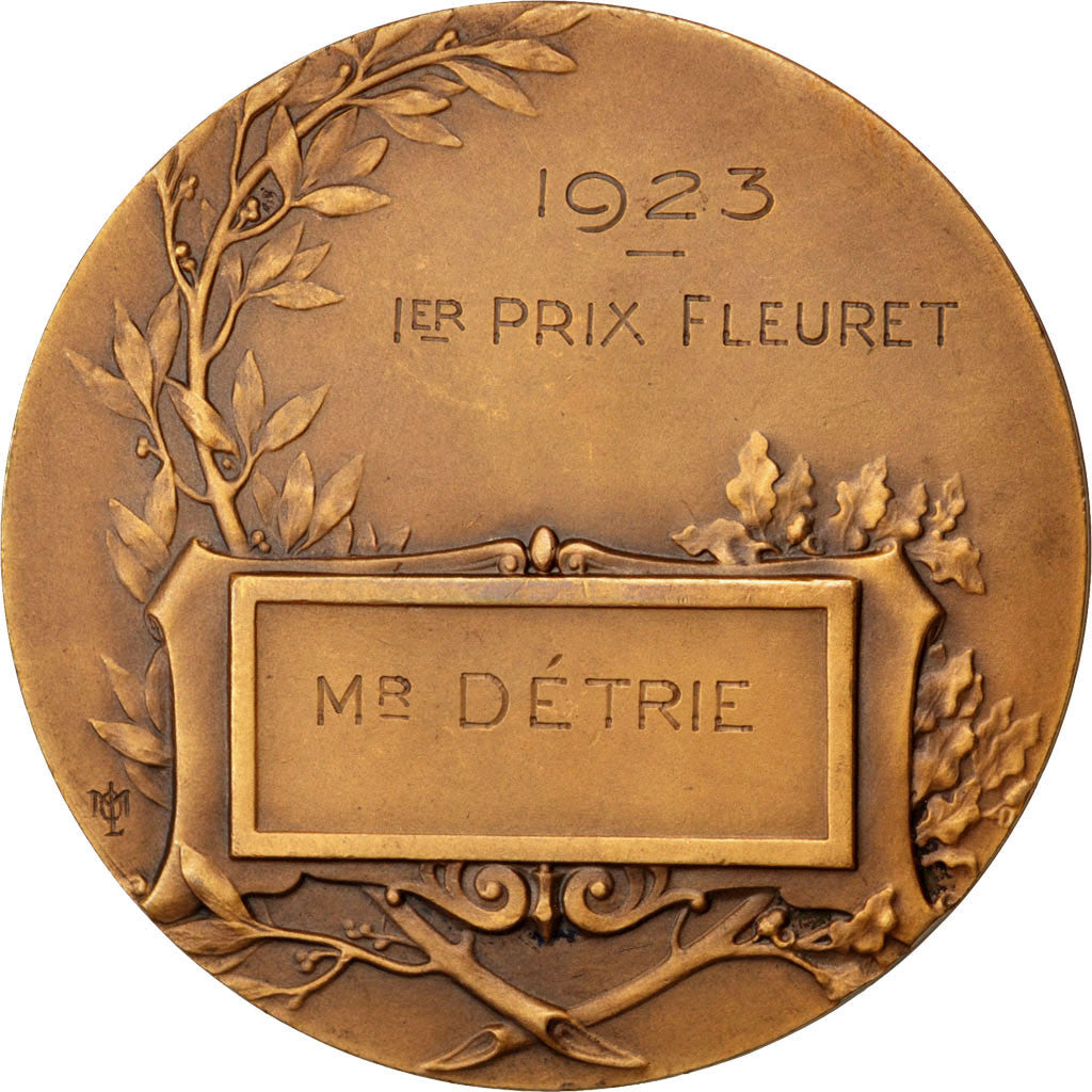 Frankreich, Medaille, French Third Republic, 1923, Bronze, VZ+