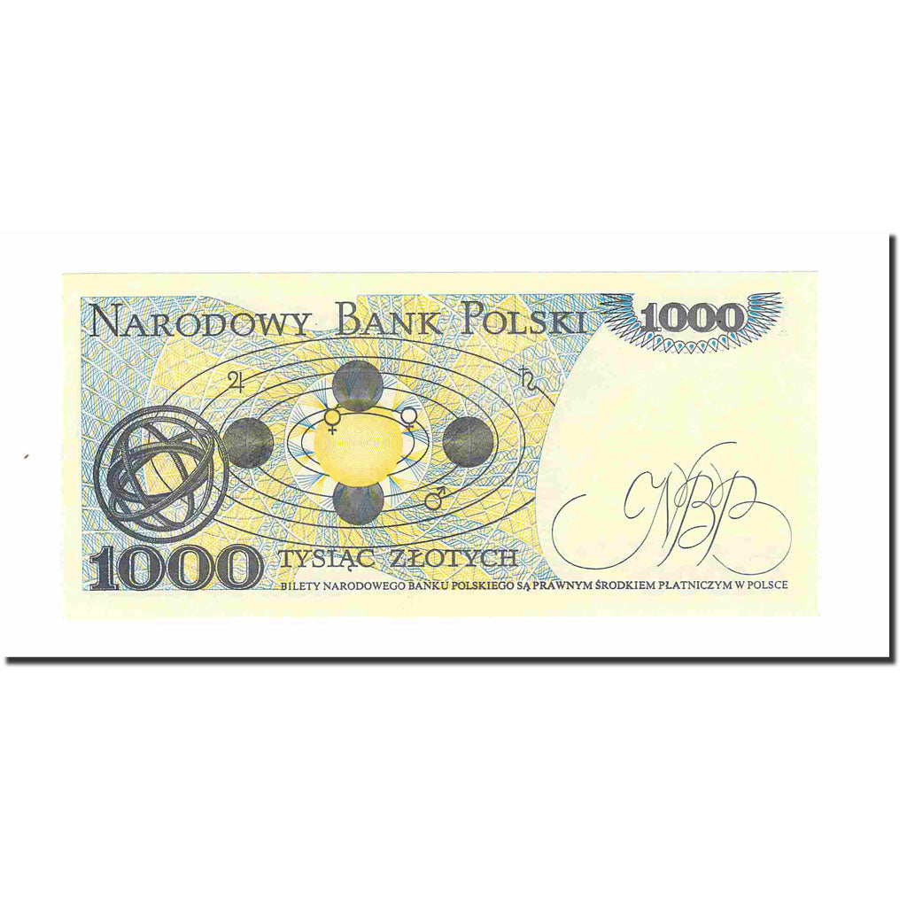 Banknote, Poland, 1000 Zlotych, 1982, 1982-06-01, KM:146c, UNC(60-62)