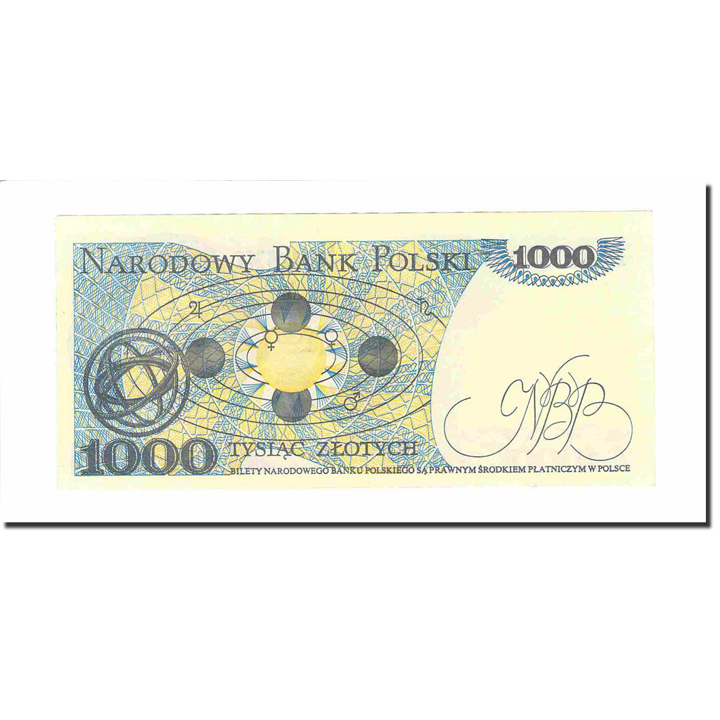 Banconote, Polonia, 1000 Zlotych, 1982, 1982-06-01, KM:146c, SPL-