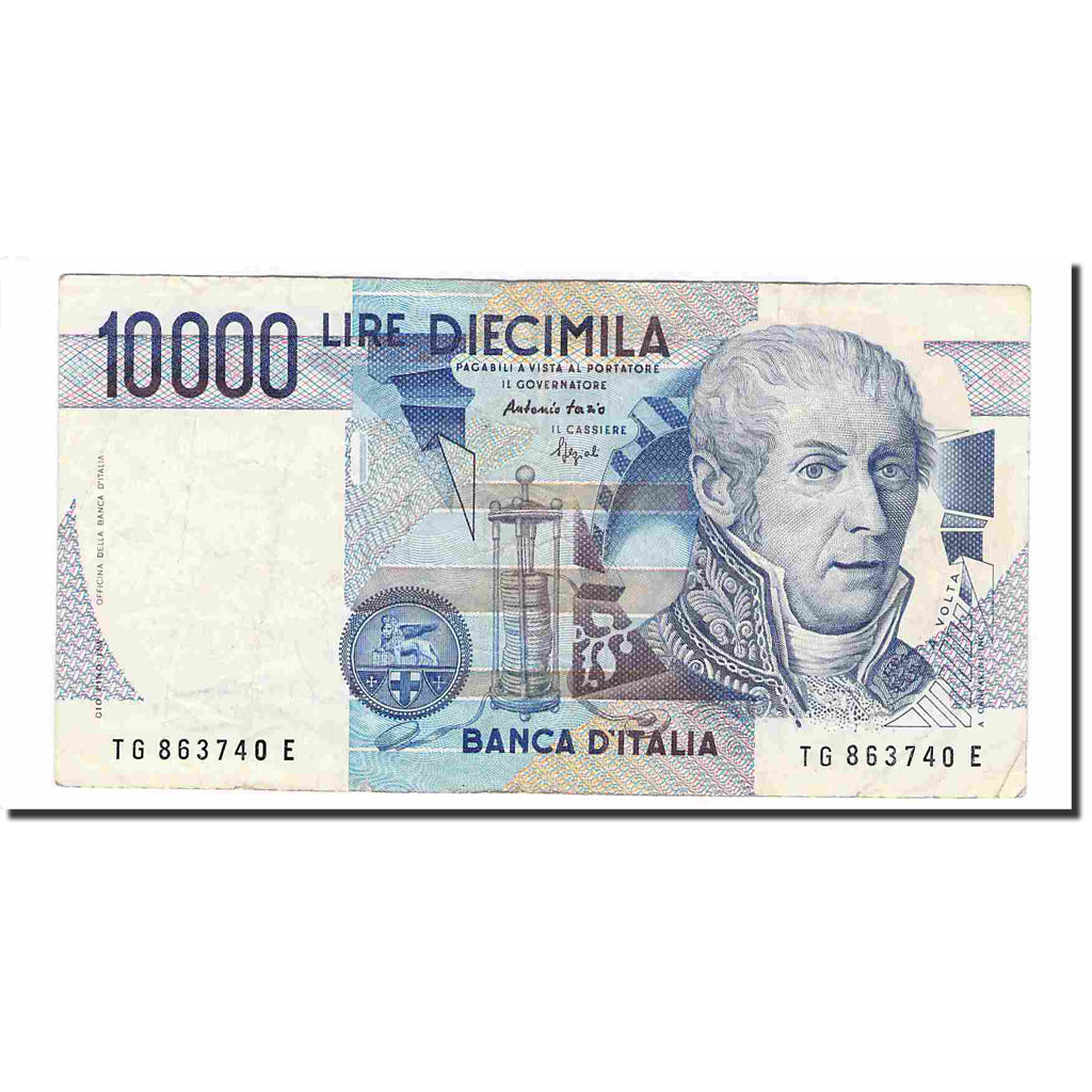 Banknot, Włochy, 10,000 Lire, 1984, 1984-09-03, KM:112c, EF(40-45)