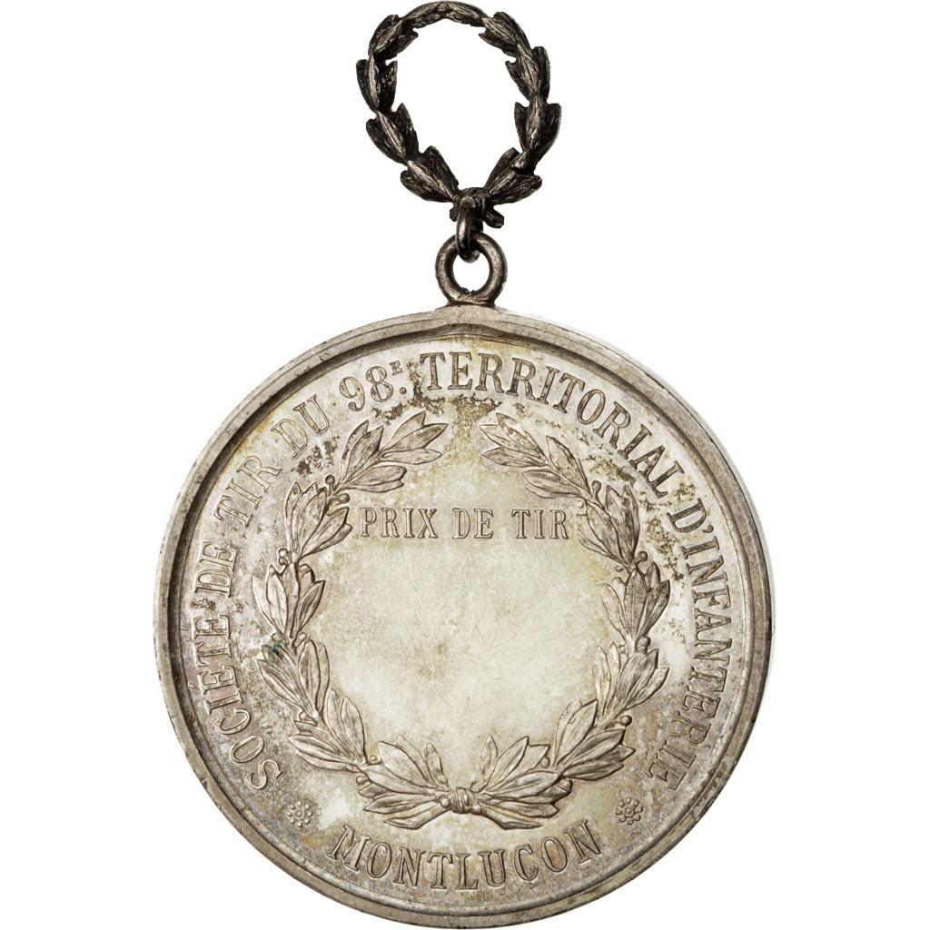 France, Médaille, French Third Republic, Argent, TTB+