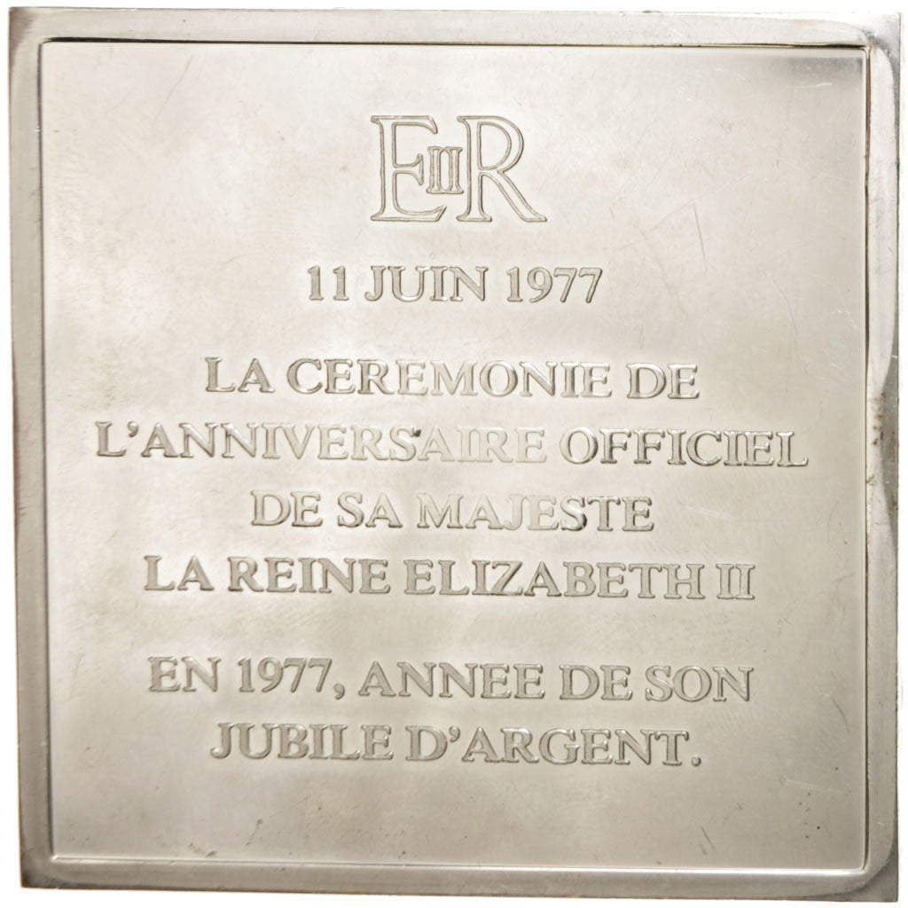 France, Medal, French Fifth Republic, 1977, Silver, EF(40-45)