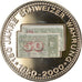 Switzerland, Medal, 150 Ans de la Monnaie Suisse, 50 FRANCS, 2000, MS(64)