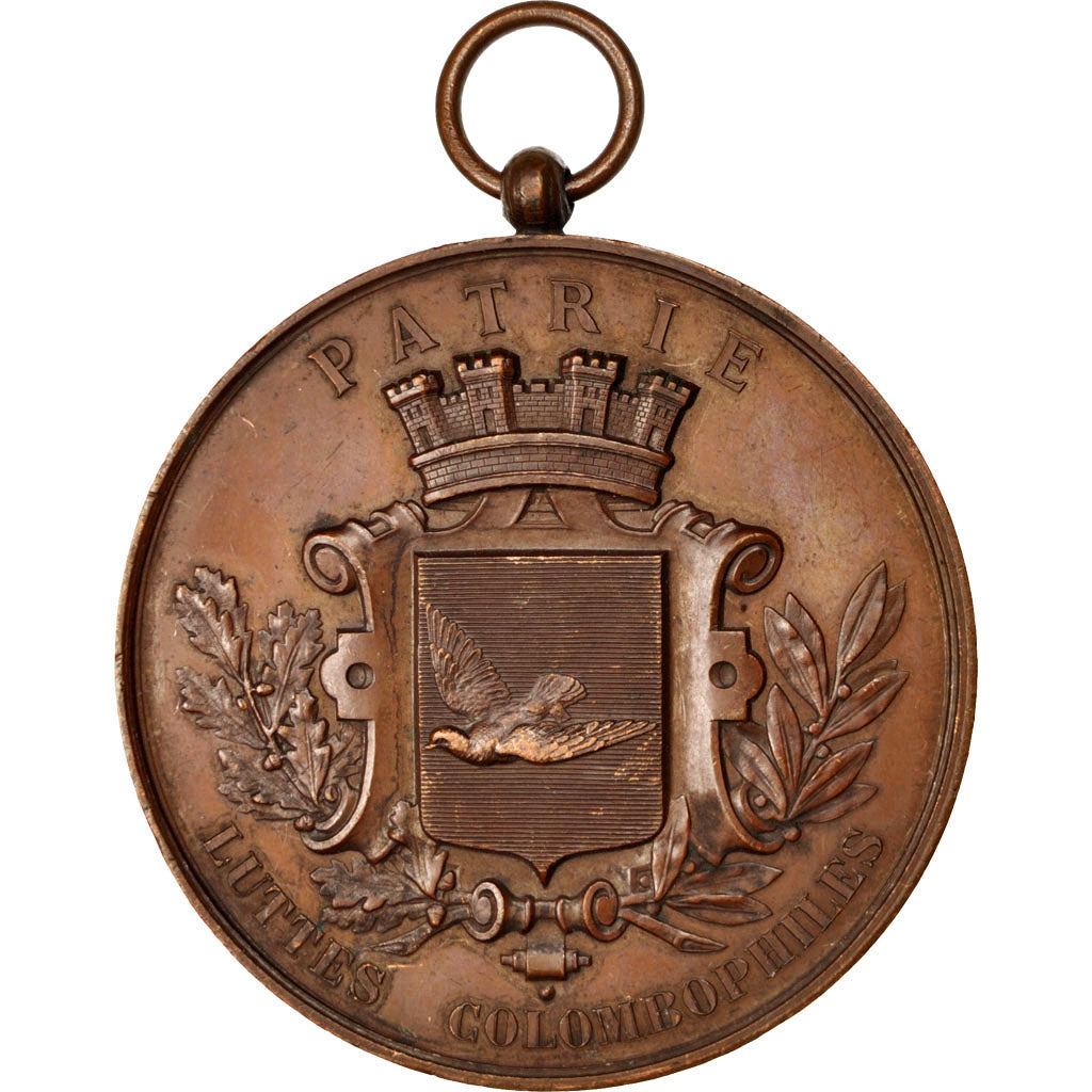 Frankreich, Medaille, French Third Republic, Bronze, SS+