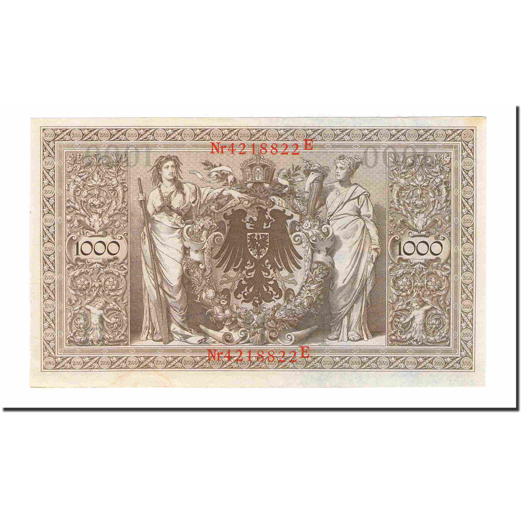 Banknote, Germany, 1000 Mark, 1910, 1910-04-21, KM:44b, UNC(60-62)