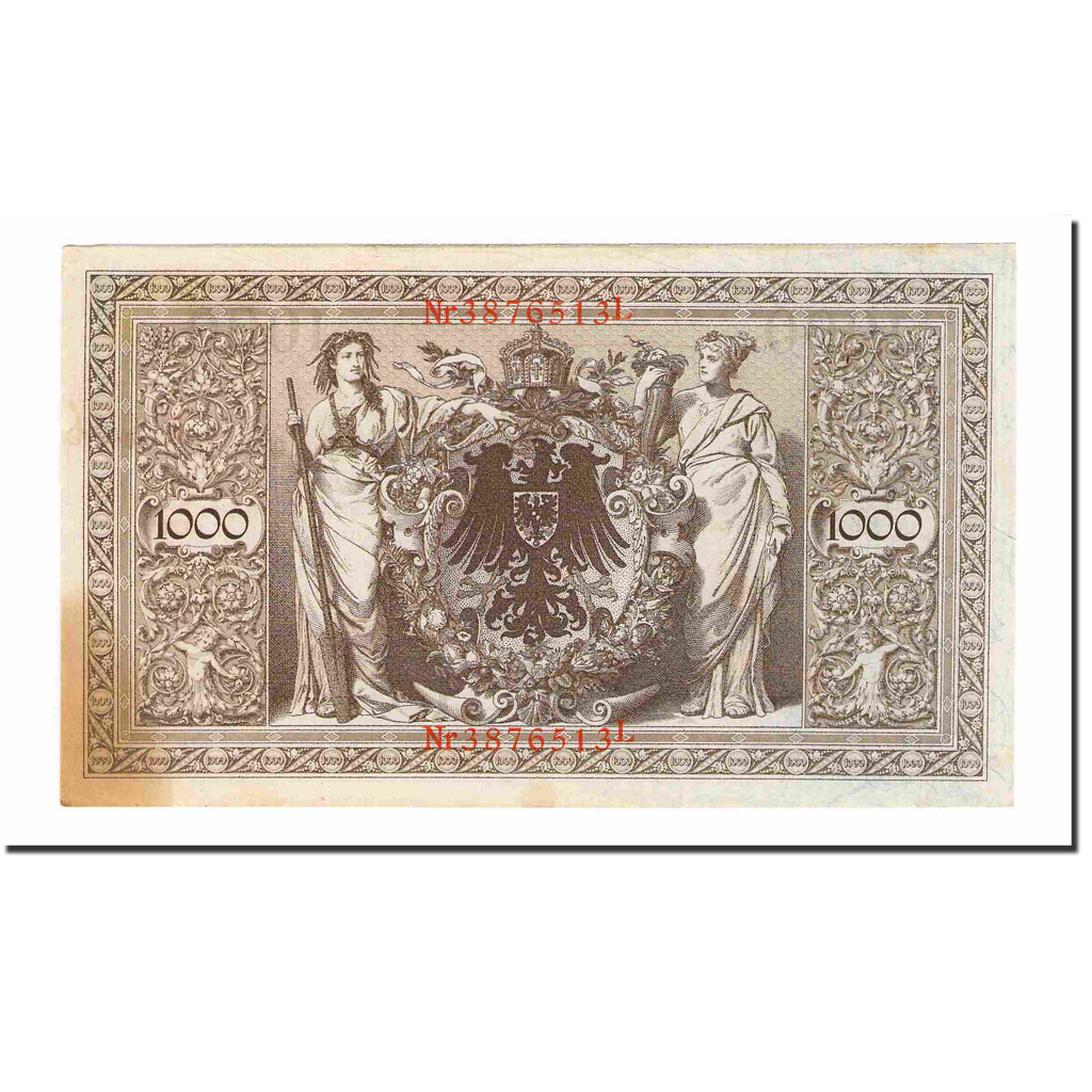 Banknote, Germany, 1000 Mark, 1910, 1910-04-21, KM:44b, UNC(60-62)