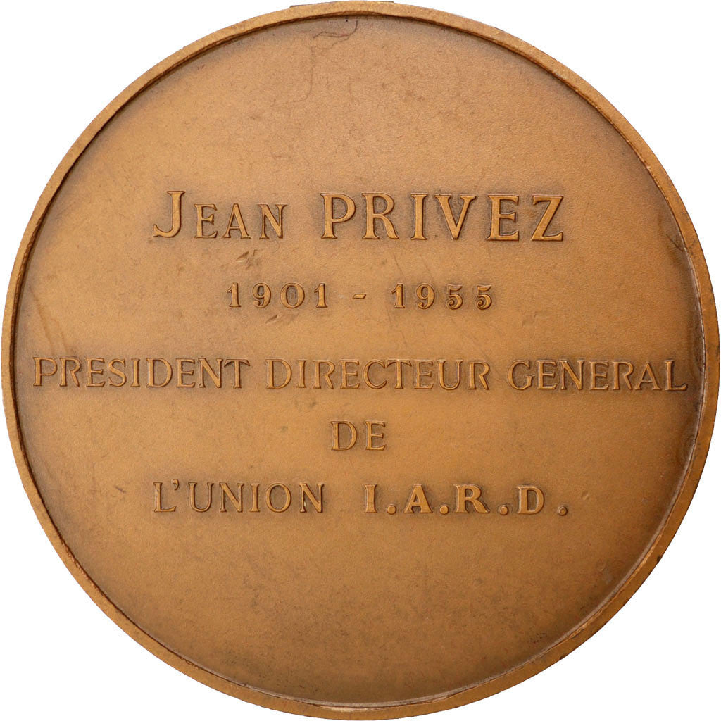 Frankrijk, Medaille, French Fourth Republic, 1955, Bronzen, PR+