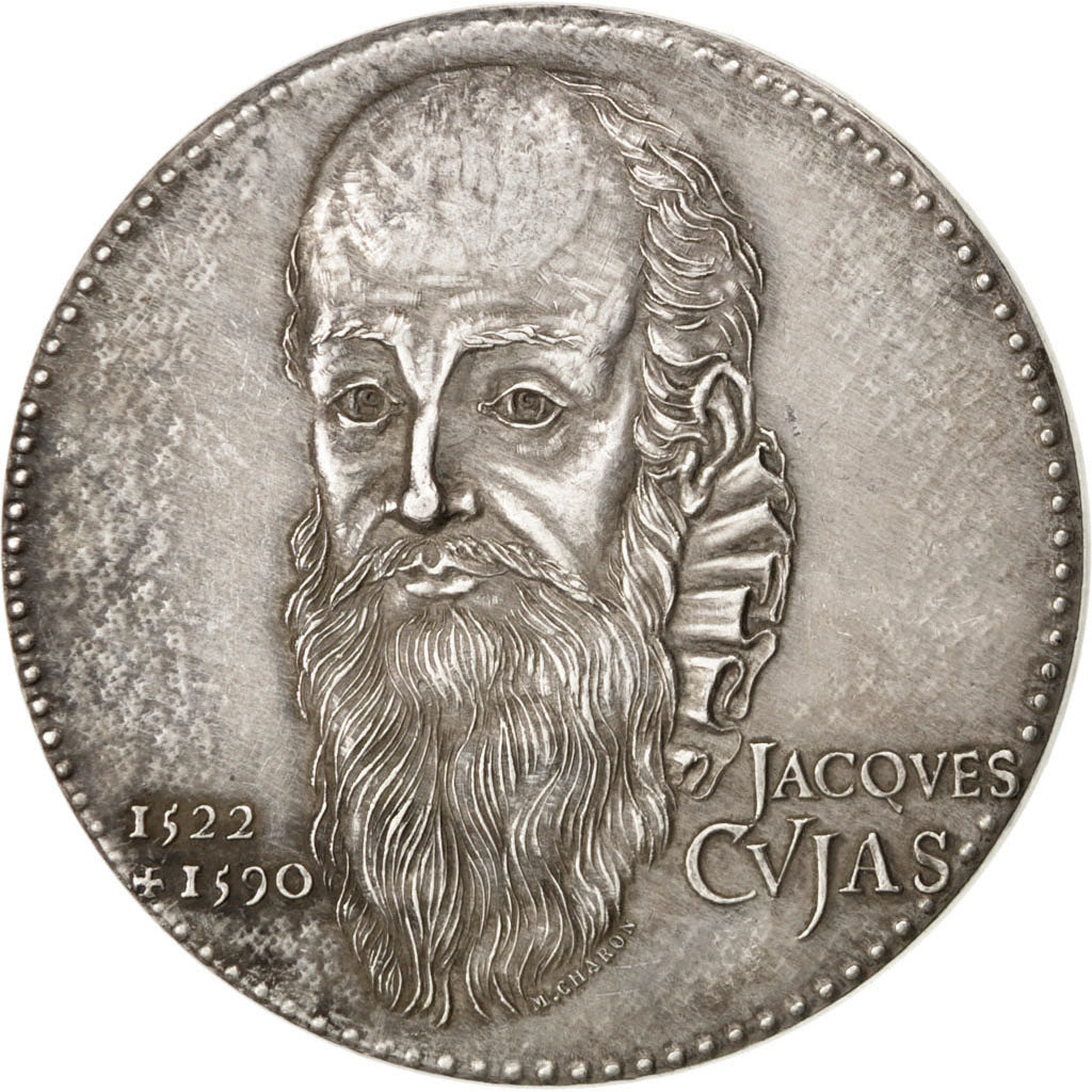 Francja, medal, Piąta Republika Francuska, 1975, Srebro, AU(50-53)