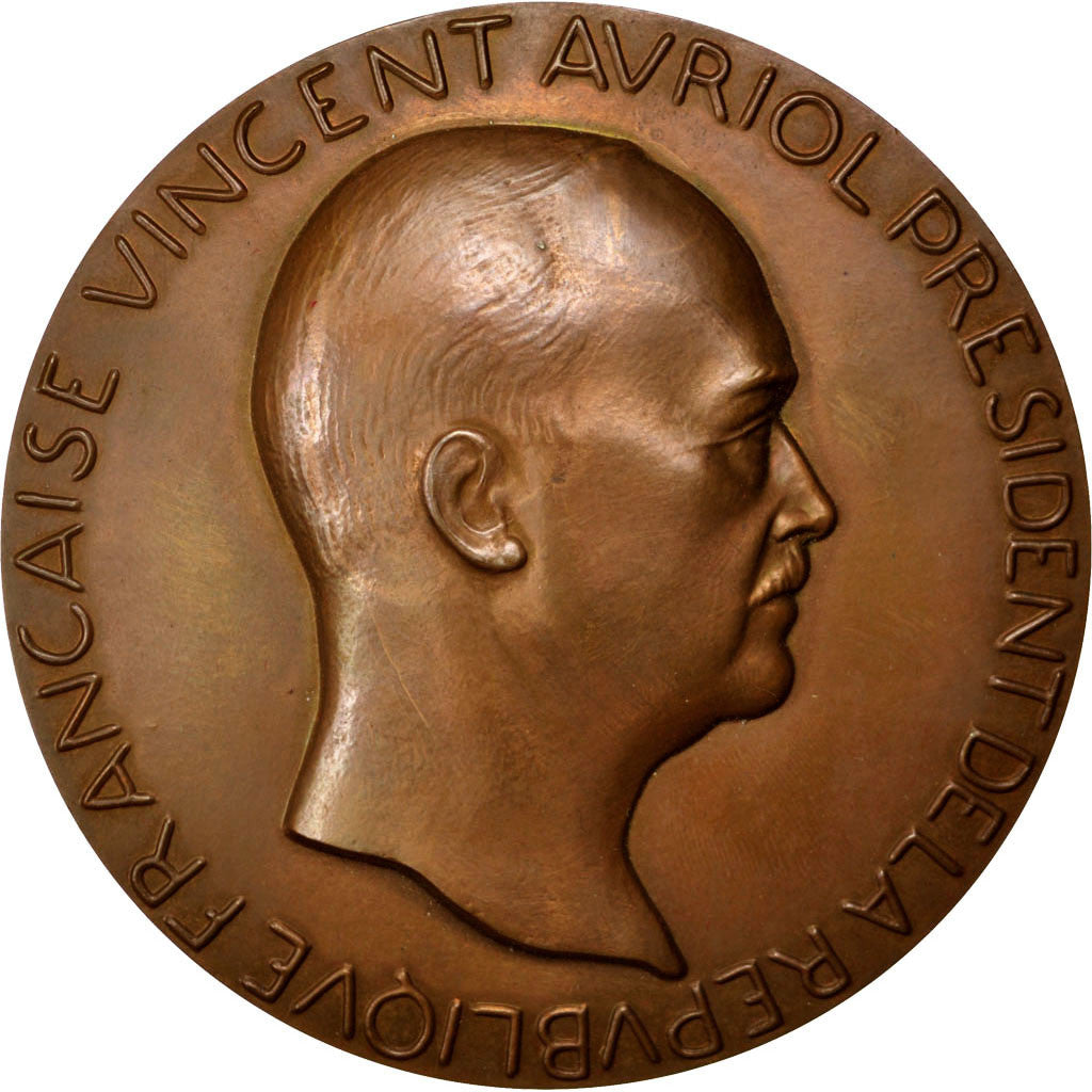 Frankreich, Medaille, French Fourth Republic, 1947, Bronze, Poisson, VZ