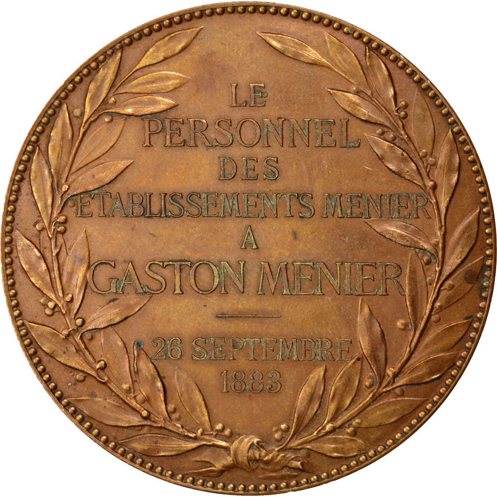 Frankreich, Medaille, French Third Republic, 1883, Bronze, Tasset, SS+