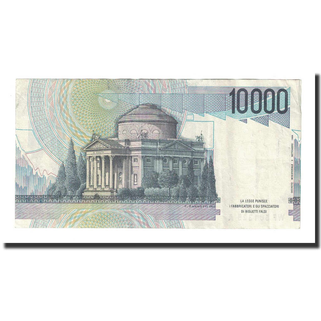 Billet, Italie, 10,000 Lire, 1984, 1984-09-03, KM:112c, SUP