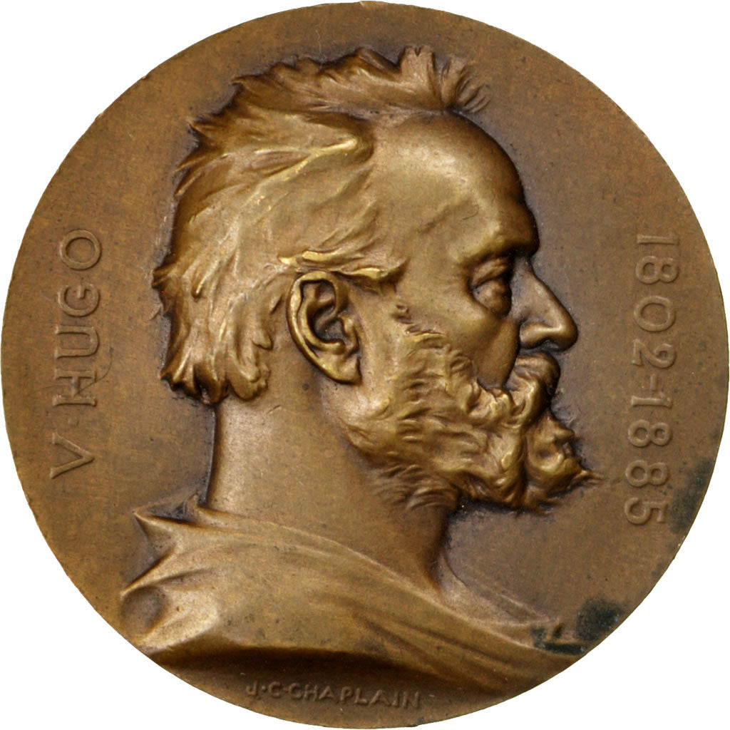 Frankreich, Medaille, French Third Republic, 1902, Bronze, Chaplain, VZ