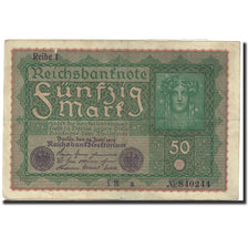 Banknote, Germany, 50 Mark, 1919, 1919-06-24, KM:66, AU(55-58)