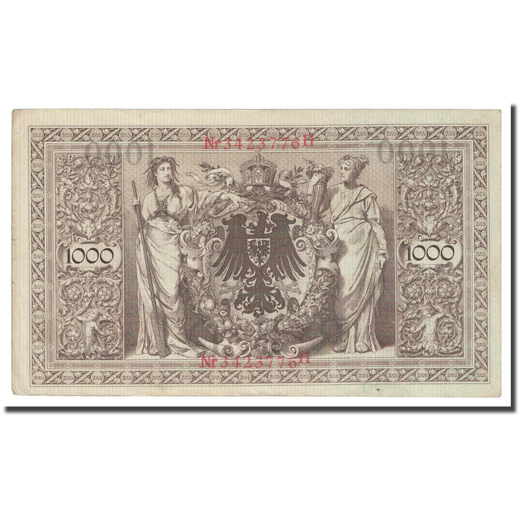 Biljet, Duitsland, 1000 Mark, 1910, 1910-04-21, KM:44b, SPL