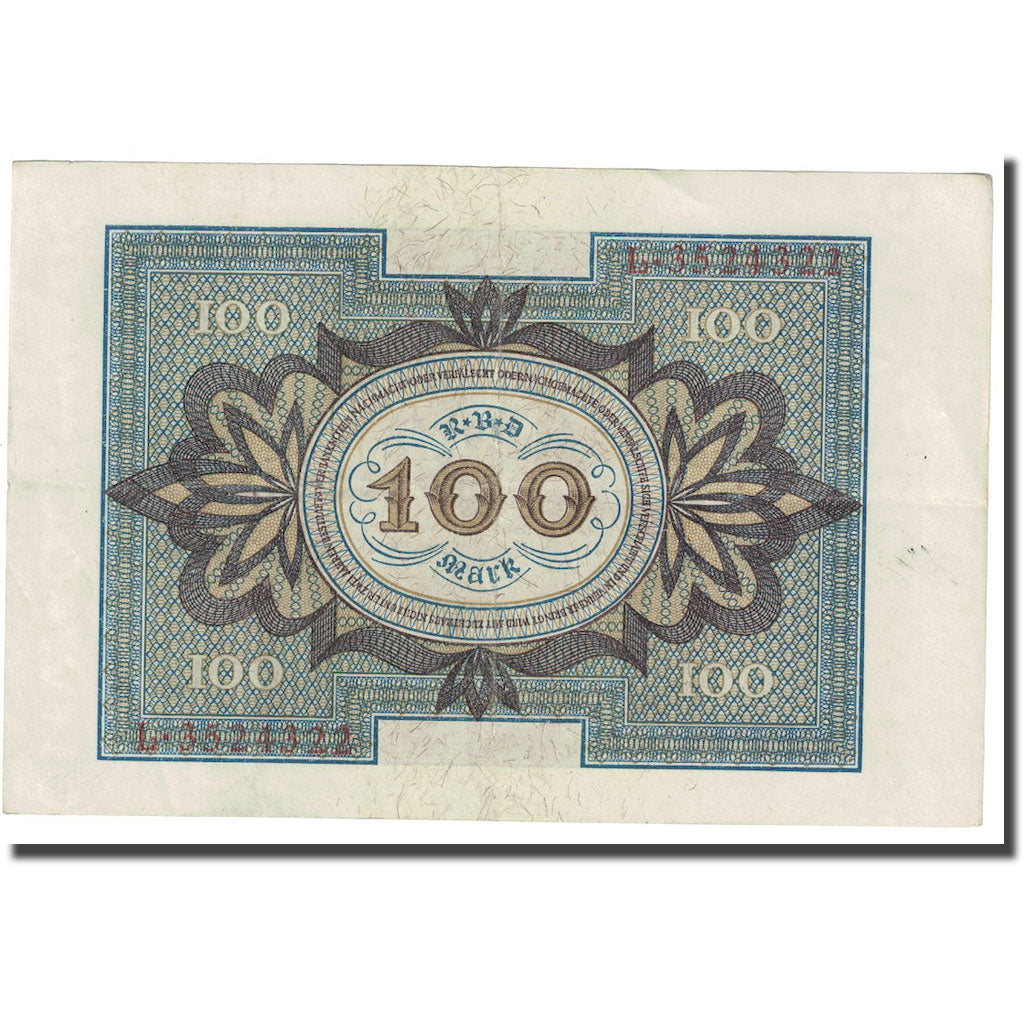 Nota, Alemanha, 100 Mark, 1920, 1920-11-01, KM:69b, AU(55-58)