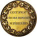 France, Médaille, French Third Republic, 1886, Vermeil, SUP+