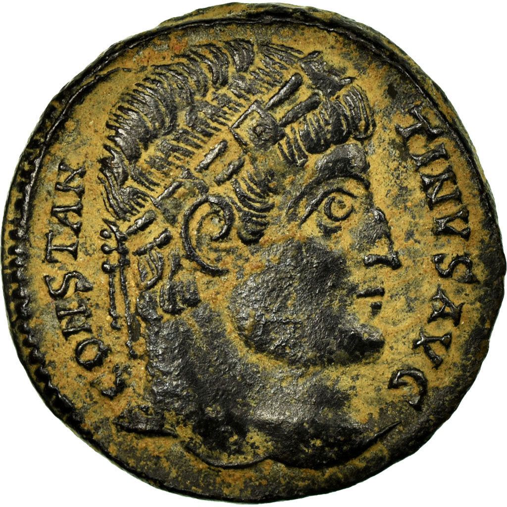 Constantine I, Nummus, Antioch, Copper, AU(55-58), Cohen:454