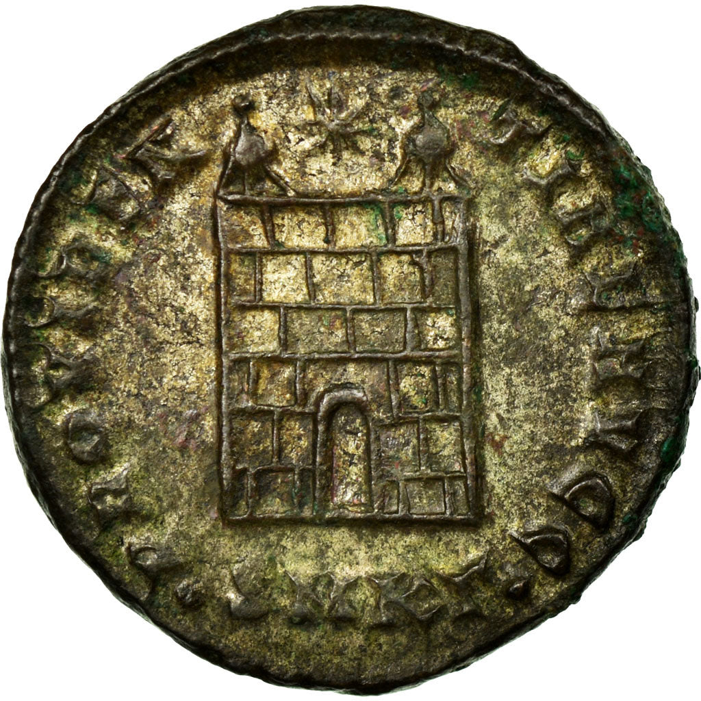 Constantine I, Nummus, Cyzicus, Copper, AU(50-53), Cohen:454