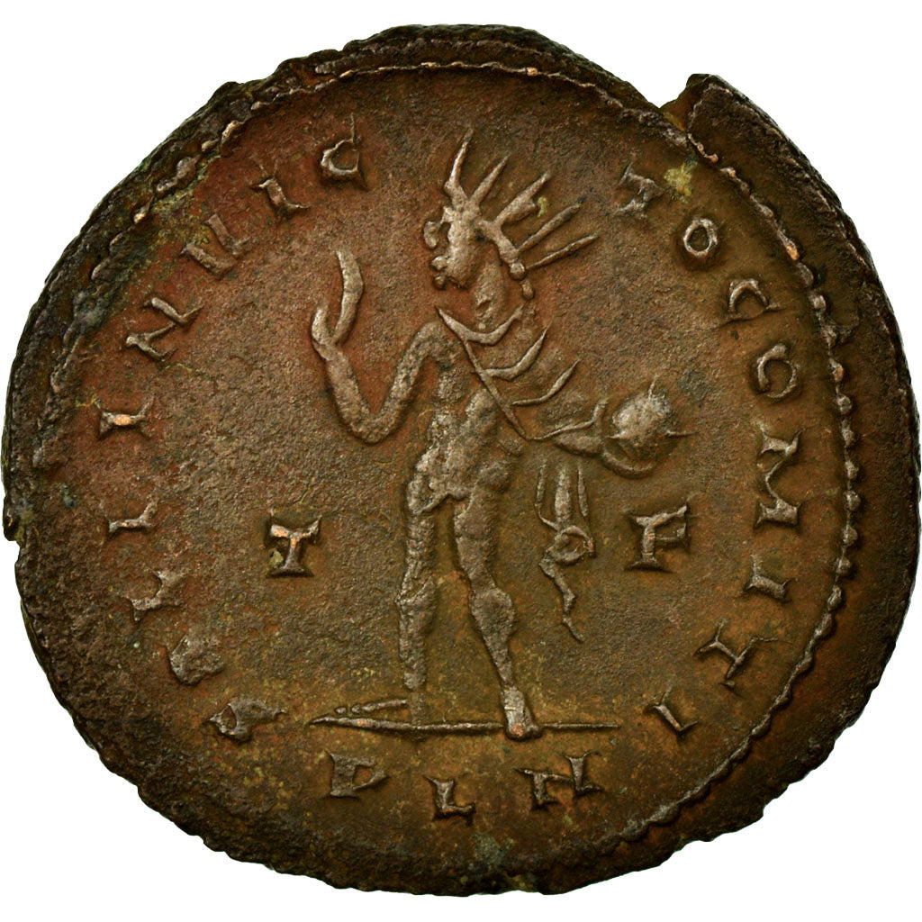 Constantine I, Nummus, London, Copper, AU(50-53), Cohen:536