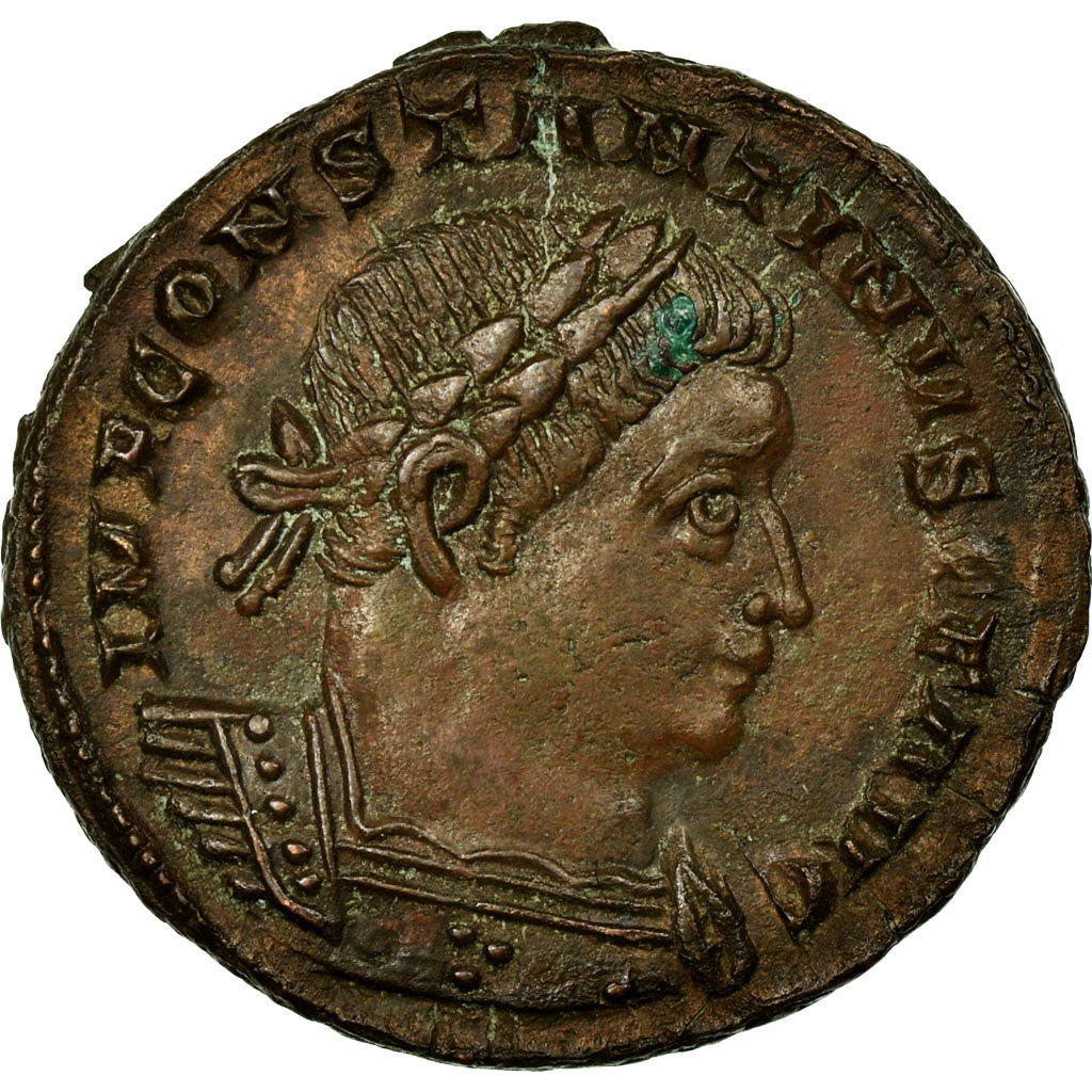 Constantine I, Nummus, London, Copper, AU(55-58), Cohen:536